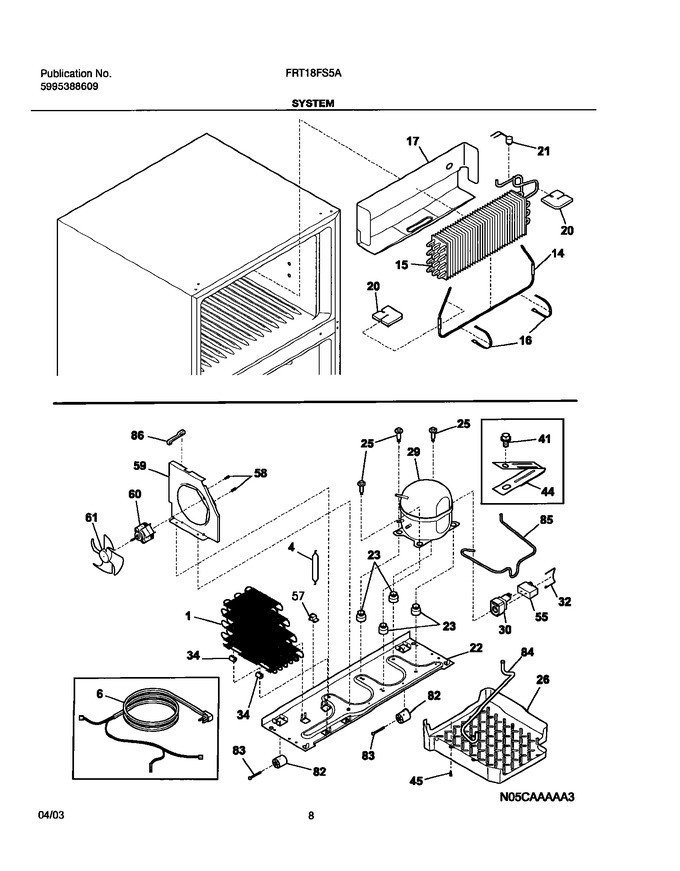 Diagram for FRT18FS5AW8