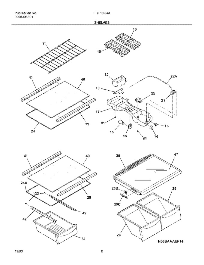 Diagram for FRT18G4AZB