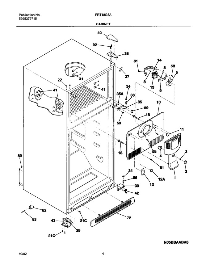 Diagram for FRT18G5AZ9