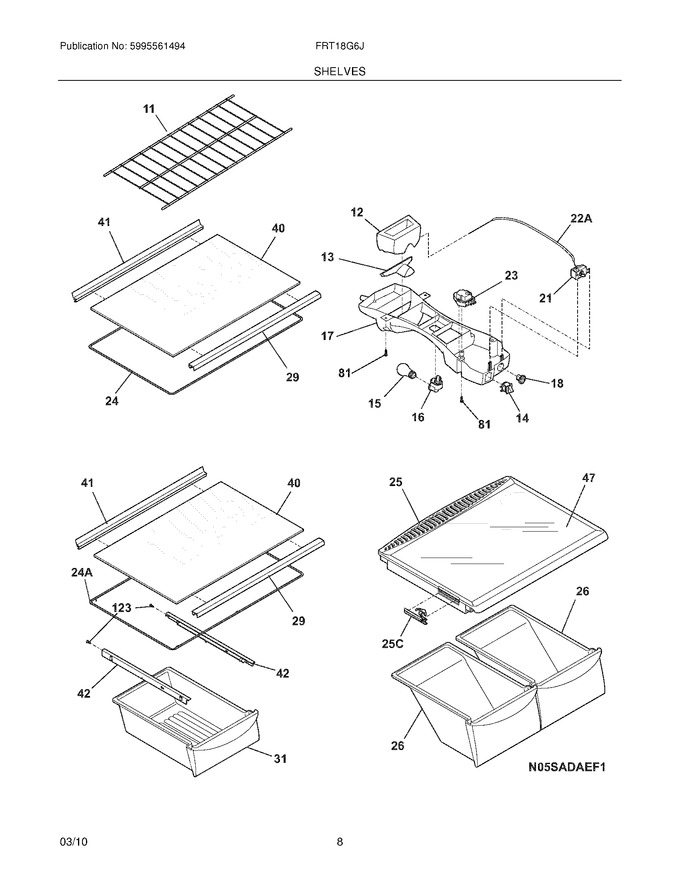 Diagram for FRT18G6JB5