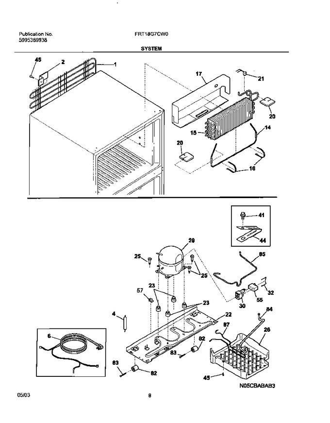 Diagram for FRT18G7CW0