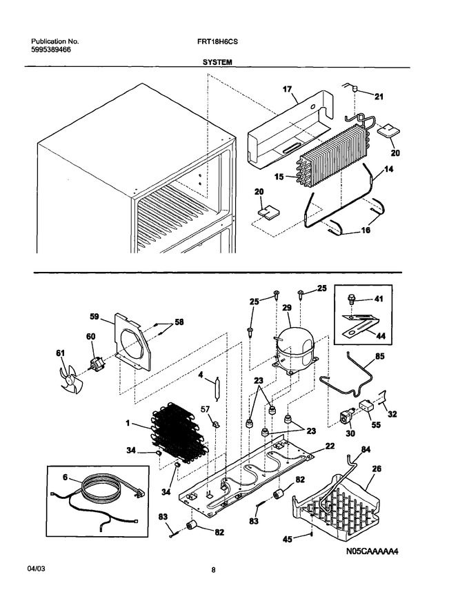 Diagram for FRT18H6CSB0