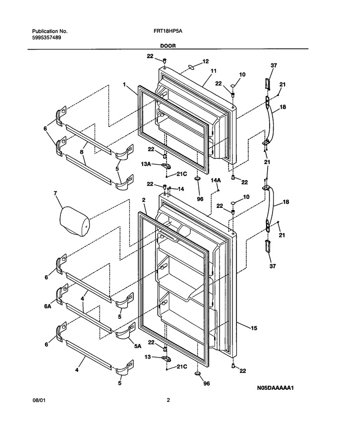 Diagram for FRT18HP5AQ0