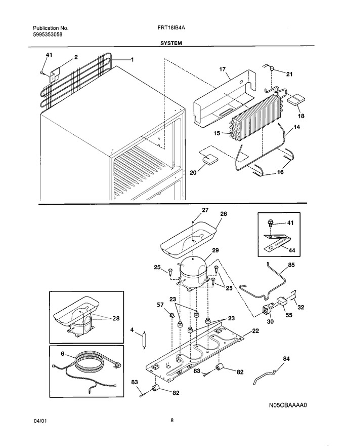 Diagram for FRT18IB4AW0