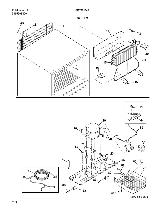 Diagram for FRT18IB4AZ8