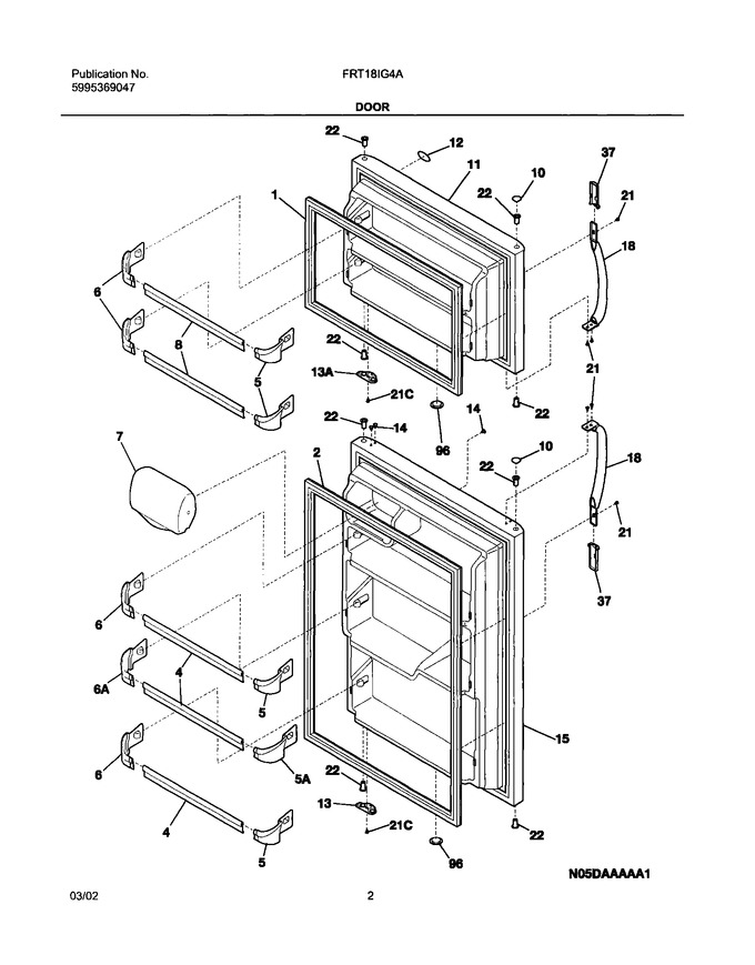 Diagram for FRT18IG4AZ4