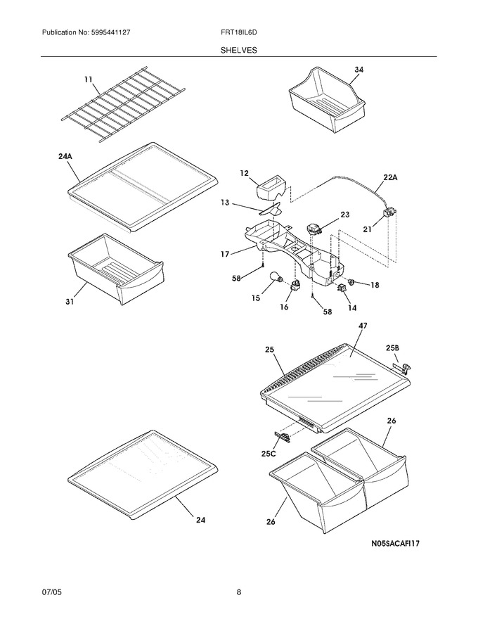 Diagram for FRT18IL6DKC