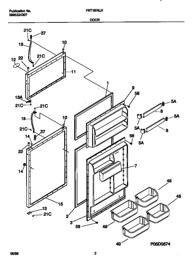 Diagram for FRT18INLHW0