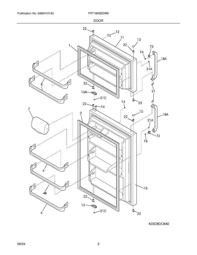 Diagram for FRT18KB2DW0