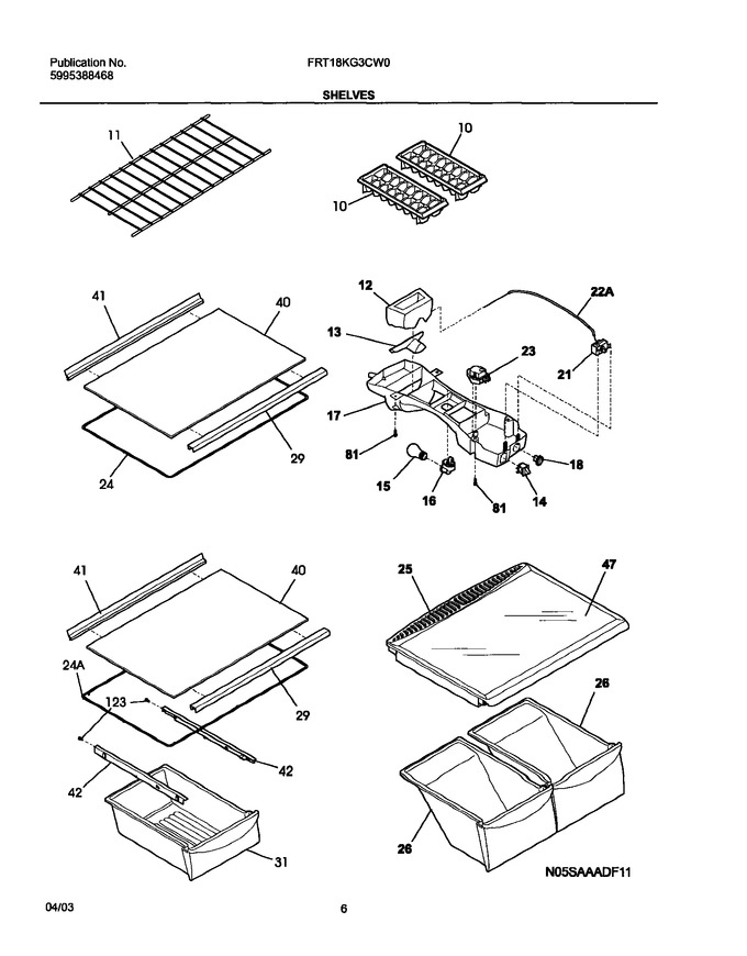 Diagram for FRT18KG3CW0