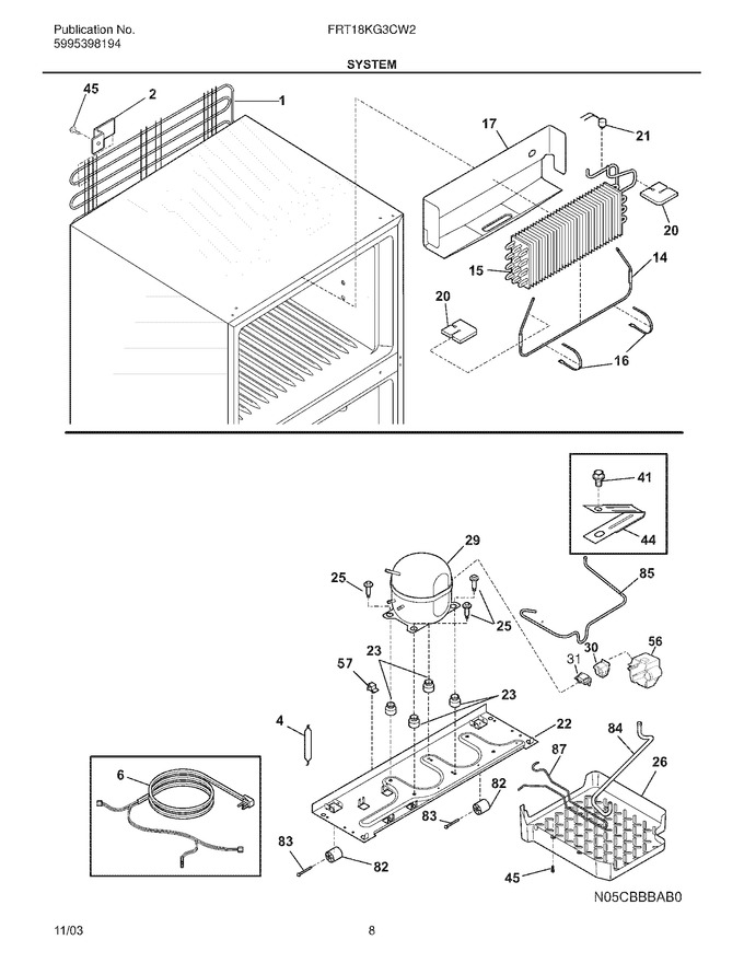 Diagram for FRT18KG3CW2