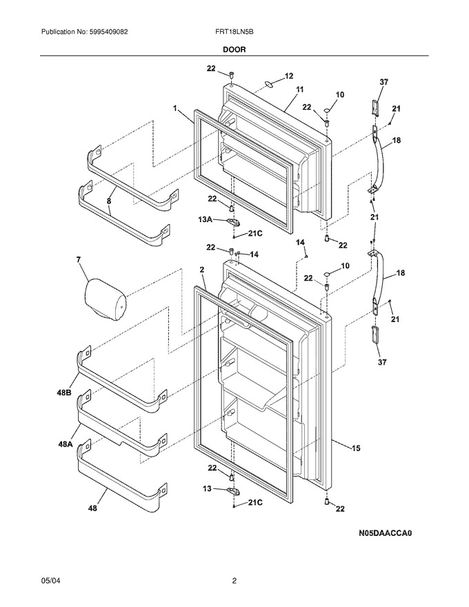 Diagram for FRT18LN5BW6