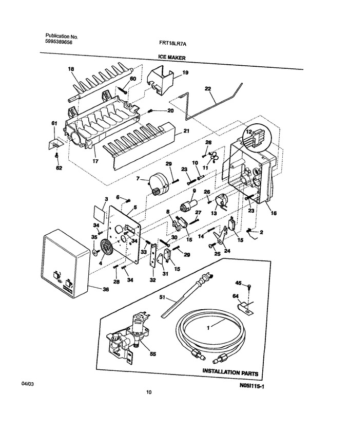 Diagram for FRT18LR7AW8