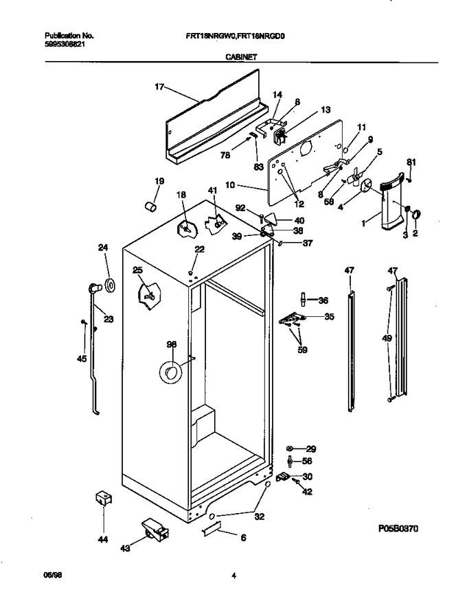 Diagram for FRT18NRGW0