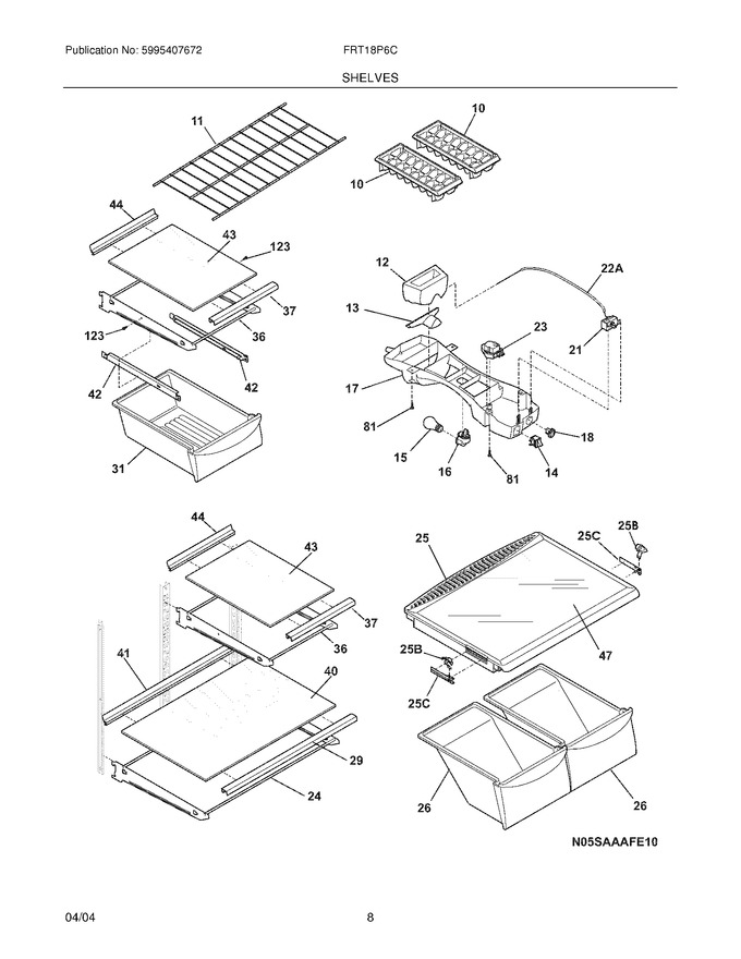 Diagram for FRT18P6CW2