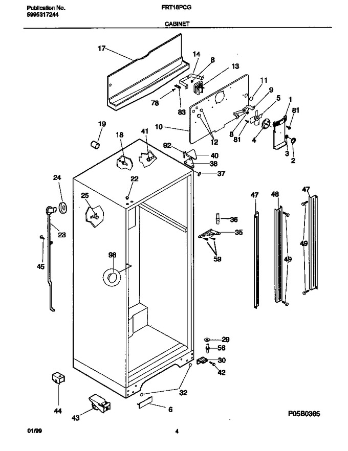 Diagram for FRT18PCGW1