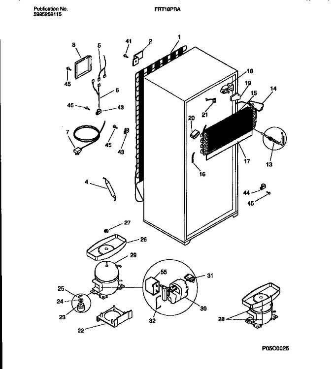 Diagram for FRT18PRAW4