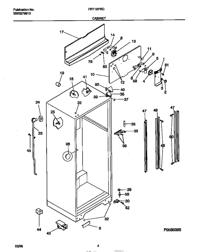 Diagram for FRT18PRCW3