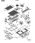 Diagram for 04 - Shelves, Controls, Divider, Mullion