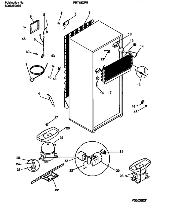 Diagram for FRT18QRBW2