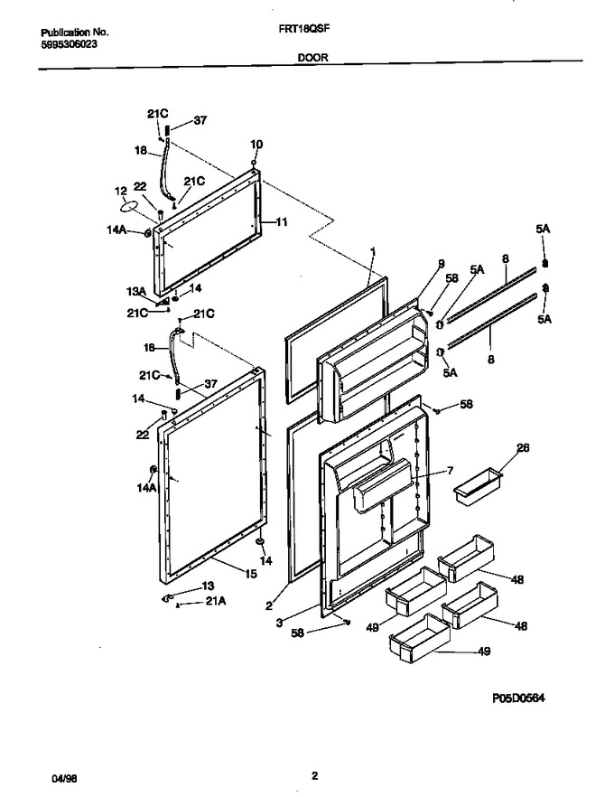 Diagram for FRT18QSFW0