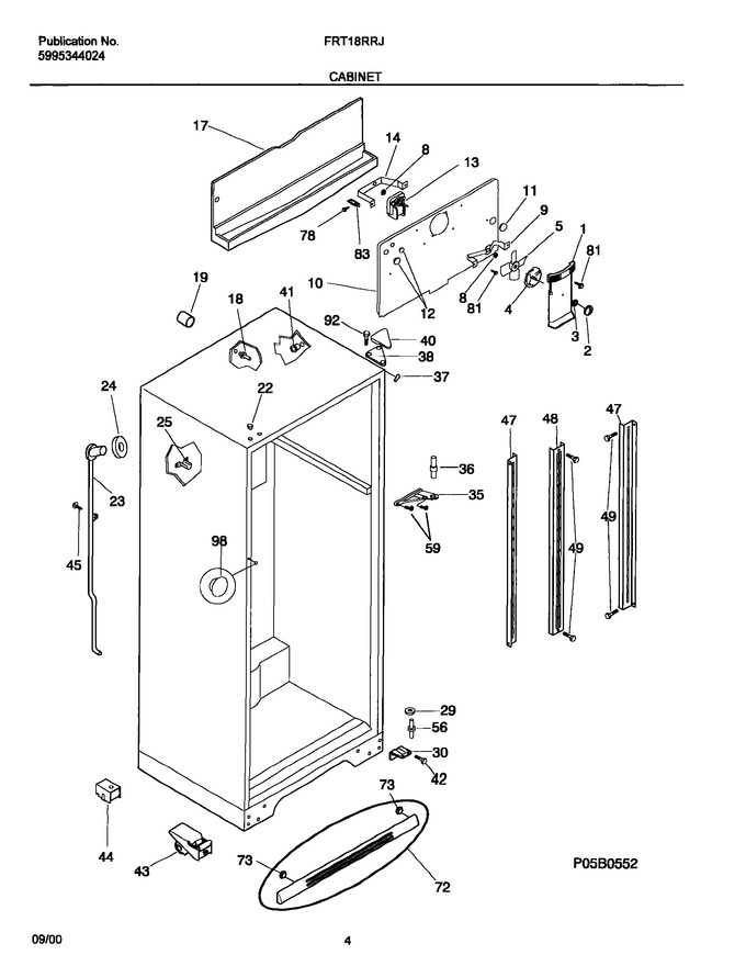 Diagram for FRT18RRJD1