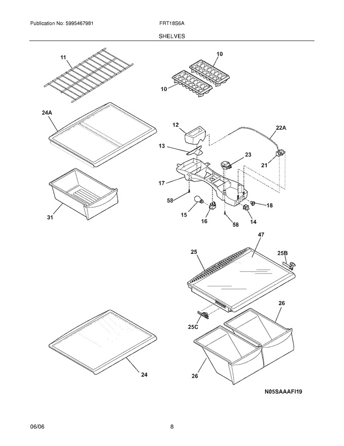 Diagram for FRT18S6AWV