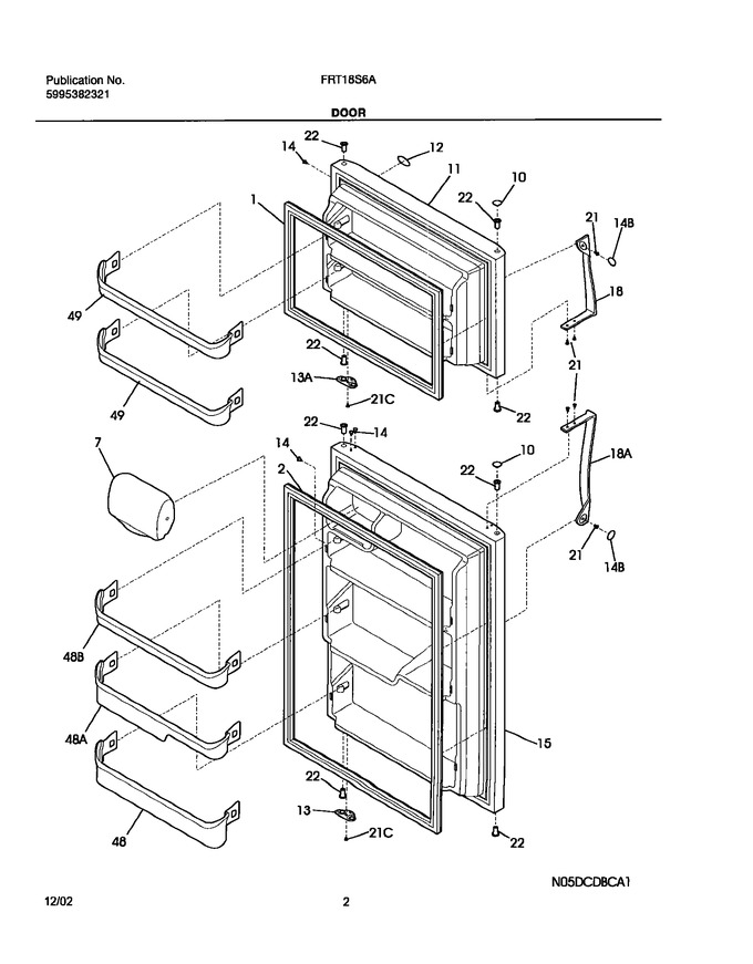 Diagram for FRT18S6AQ8