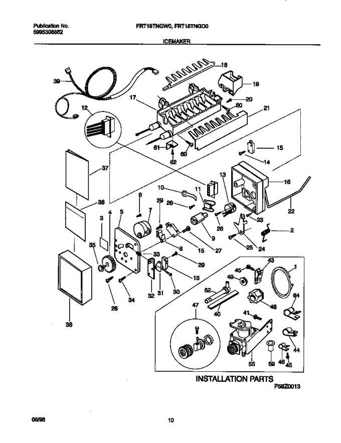 Diagram for FRT18TNGW0