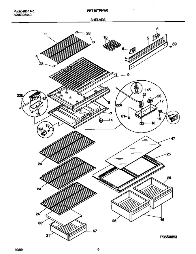 Diagram for FRT18TPHW0