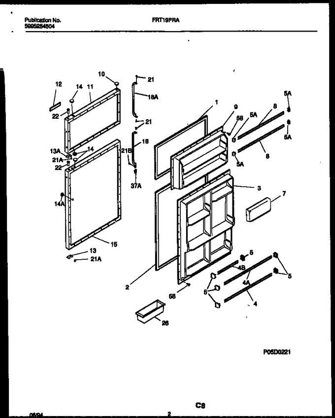 Diagram for FRT19PRAW1