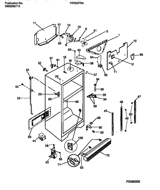 Diagram for FRT20PRAW1