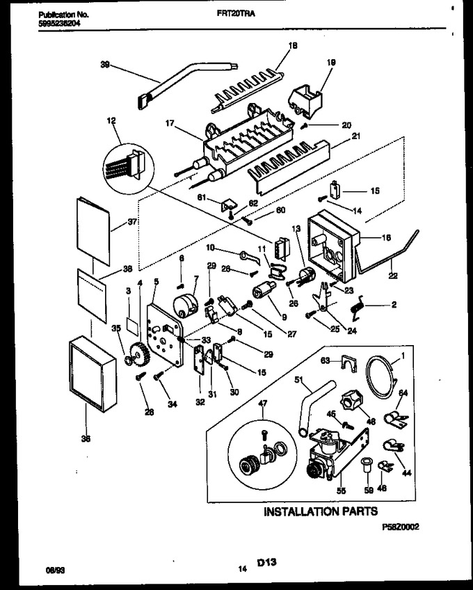 Diagram for FRT20TRAW0