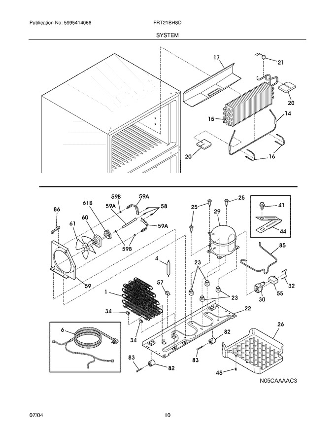 Diagram for FRT21BH8DB0