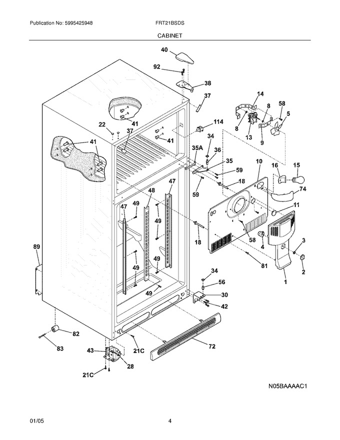 Diagram for FRT21BSDSK4