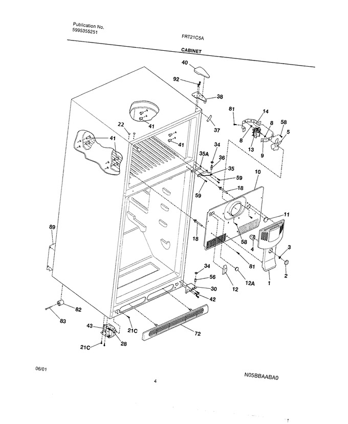 Diagram for FRT21C5AW2