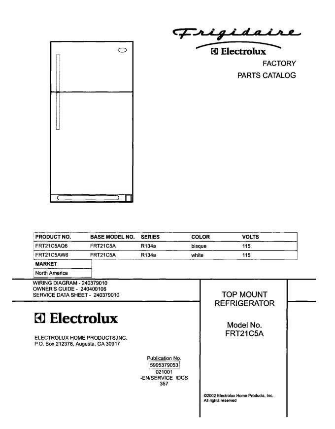 Diagram for FRT21C5AQ6