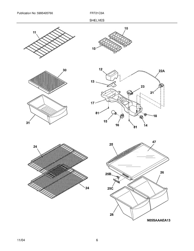 Diagram for FRT21C5AQC