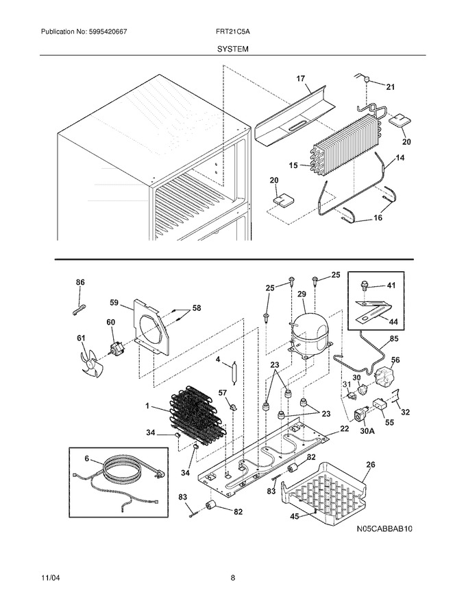 Diagram for FRT21C5AWC