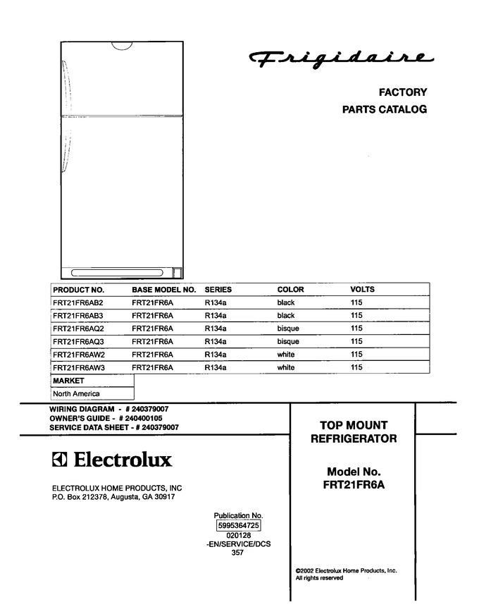 Diagram for FRT21FR6AQ3