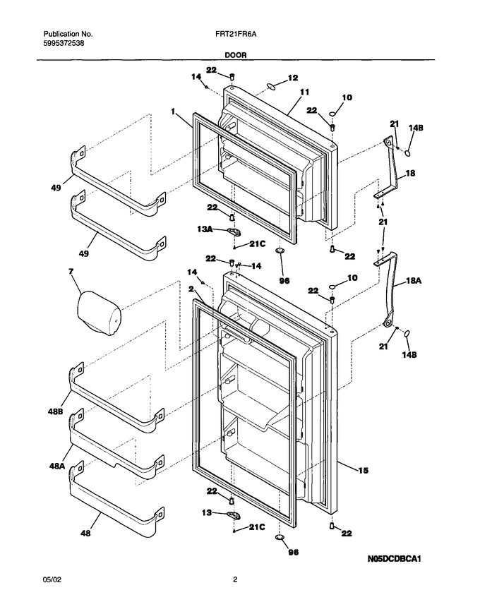 Diagram for FRT21FR6AW5