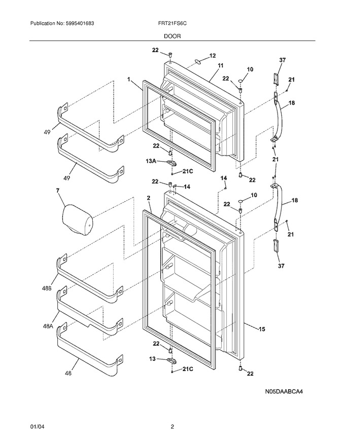 Diagram for FRT21FS6CW2