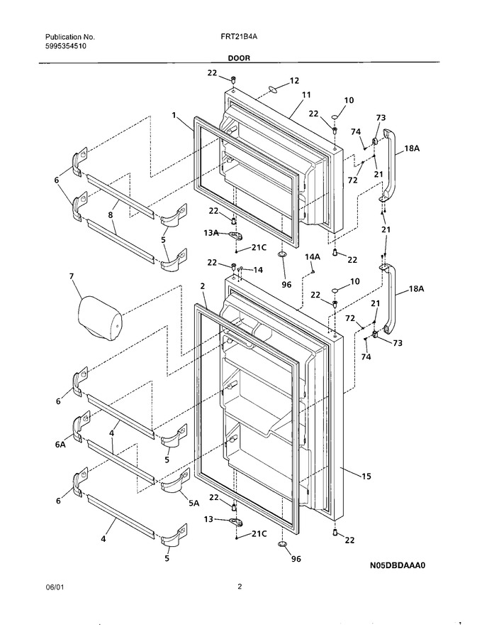 Diagram for FRT21G3AW0