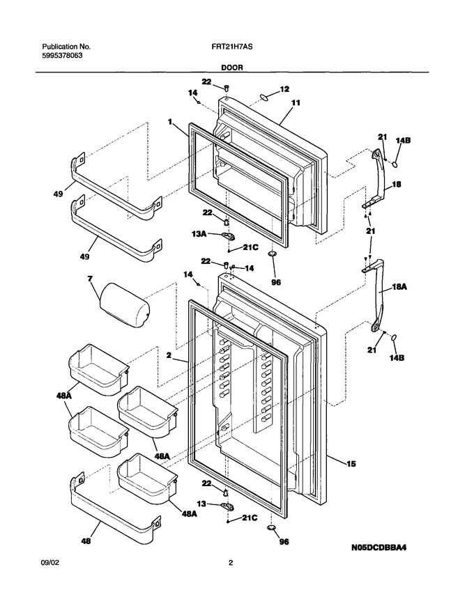 Diagram for FRT21H7ASK1