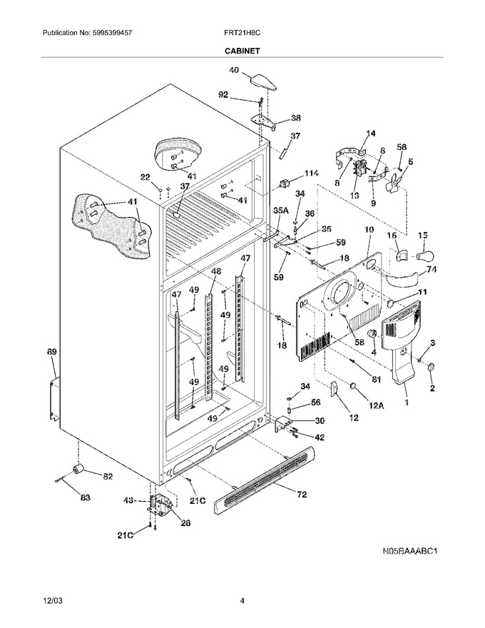 Diagram for FRT21H8CQ1