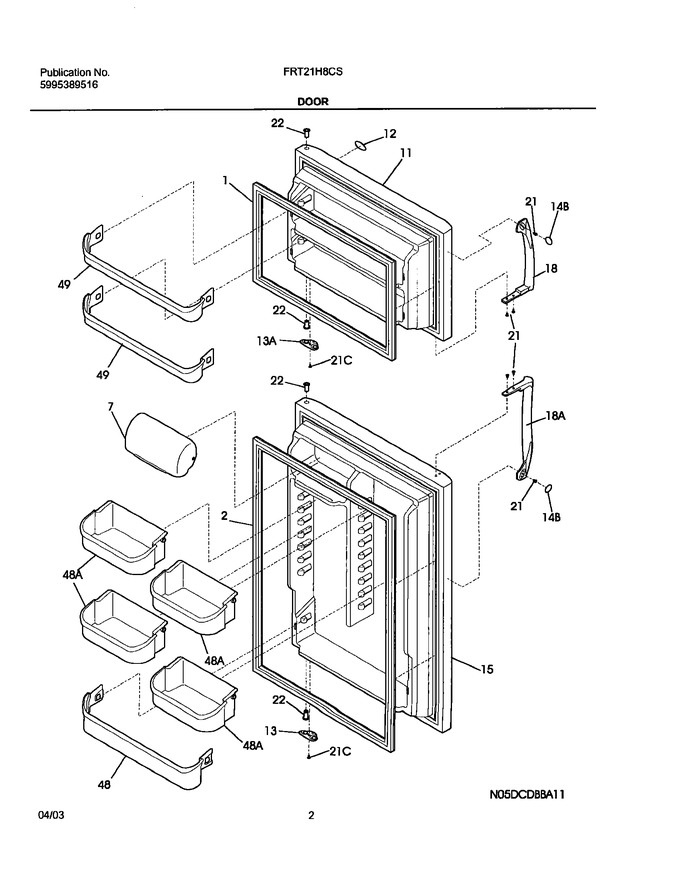 Diagram for FRT21H8CSB0