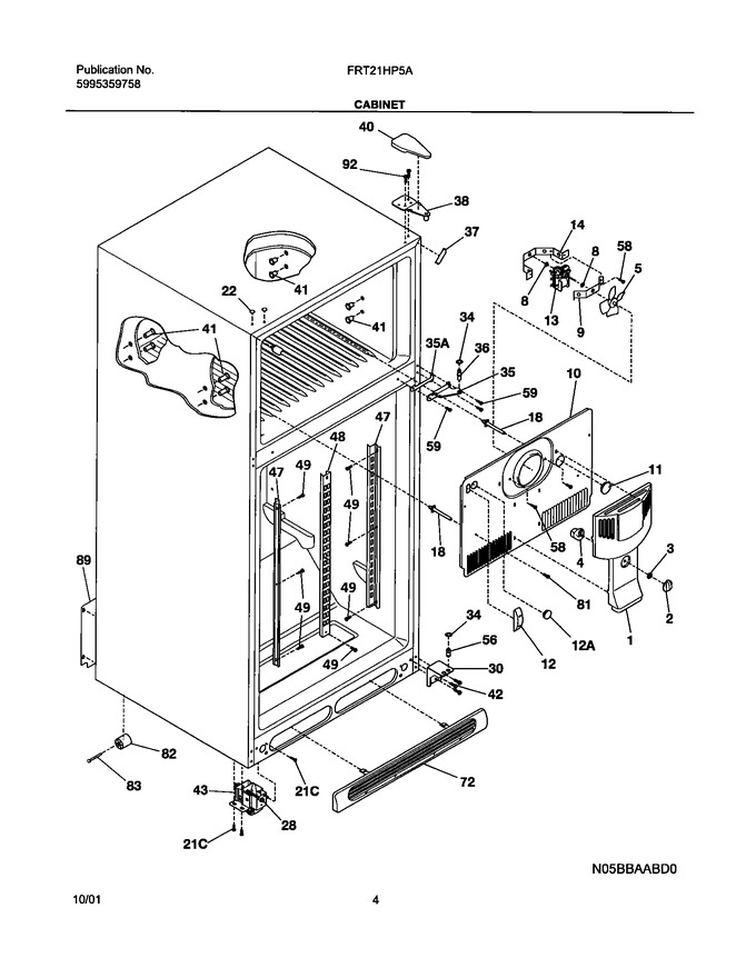 Diagram for FRT21HP5AQ1