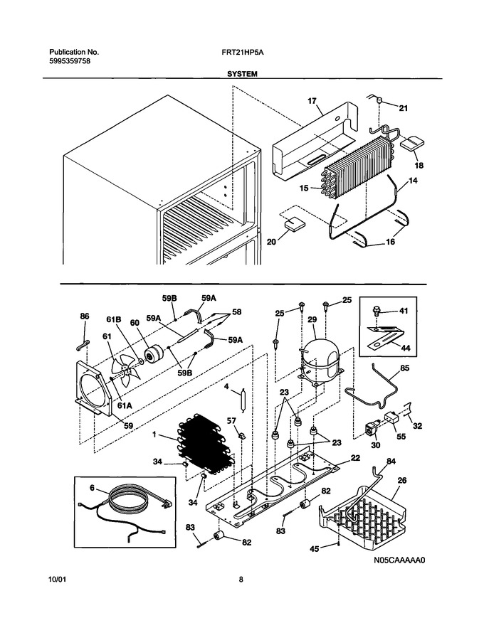 Diagram for FRT21HP5AW0