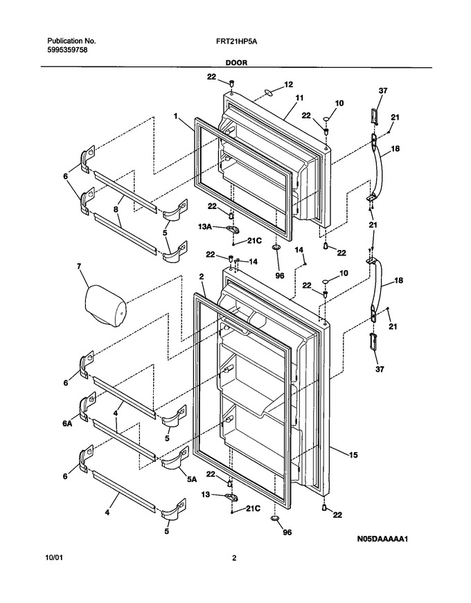 Diagram for FRT21HP5AB0