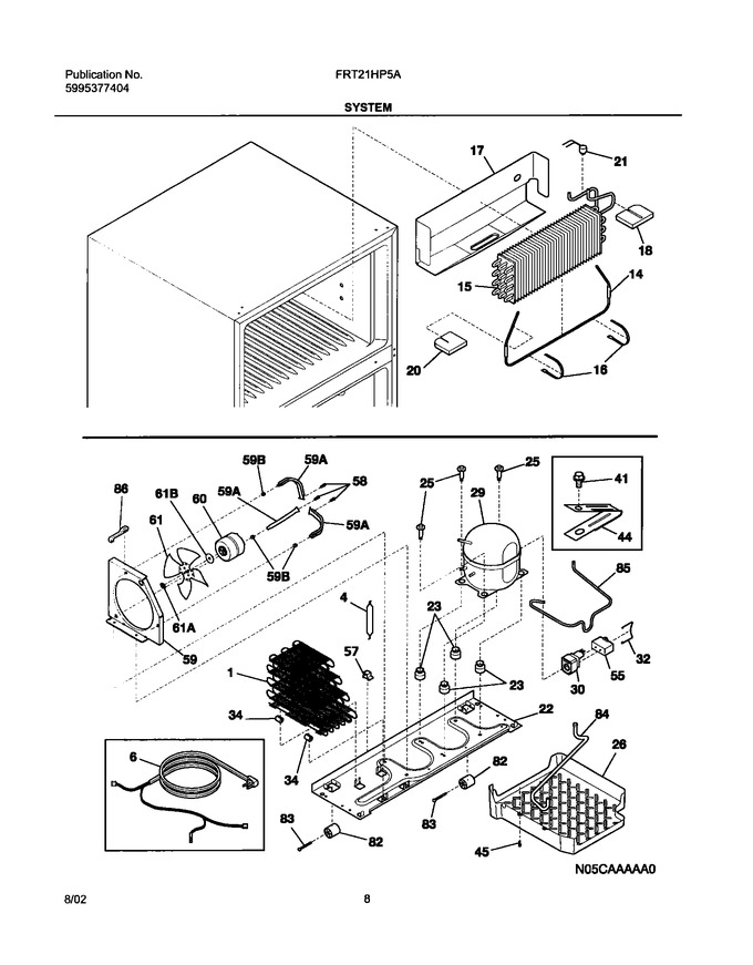 Diagram for FRT21HP5AW3